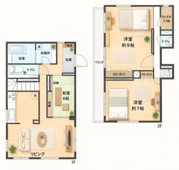 山武市殿台の中古一戸建