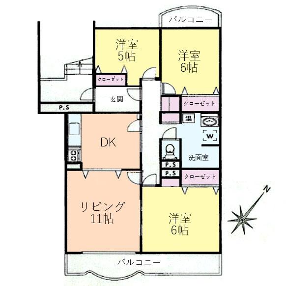 第５みつわ台ハイツＮ棟