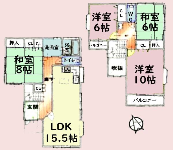 千葉市若葉区東寺山町の中古一戸建