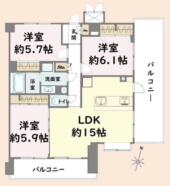ライオンズマンション西千葉第２