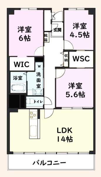 検見川ガーデンハイツ２号棟