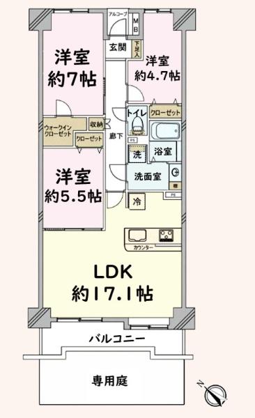 ダイアパレス千葉青葉台サウスアベニュー