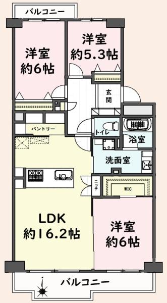 谷津パークタウン壱番街２２号棟