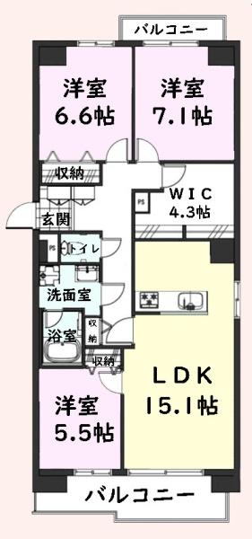 京成サンコーポ稲毛２号棟