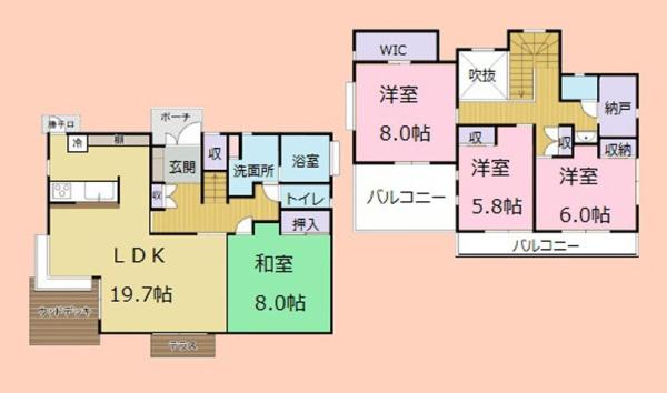 千葉市花見川区み春野３丁目の中古一戸建