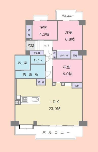 谷津パークタウン弐番街３３号棟