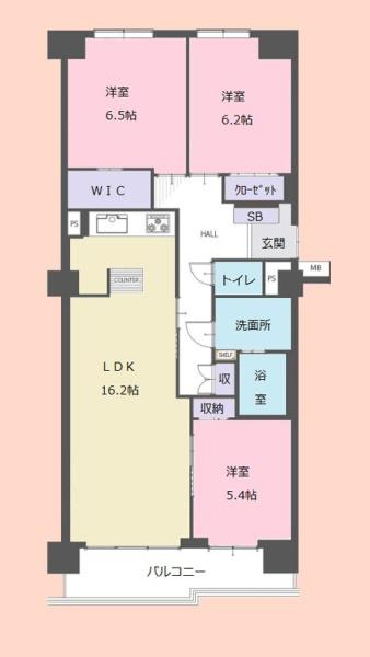 京成サンコーポ稲毛１号棟