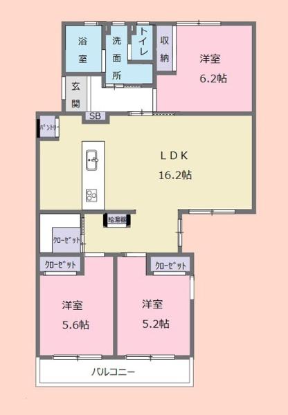 高洲2丁目住宅5-3