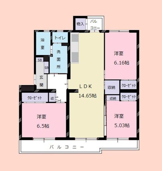 秋津第一団地1-1-4棟