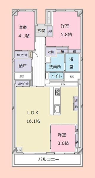 千葉ガーデンタウンB棟