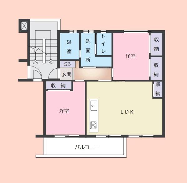 稲毛海岸三丁目団地16号棟