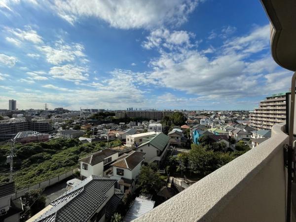 ダイアパレス稲毛緑園都市B棟(現地からの眺望)