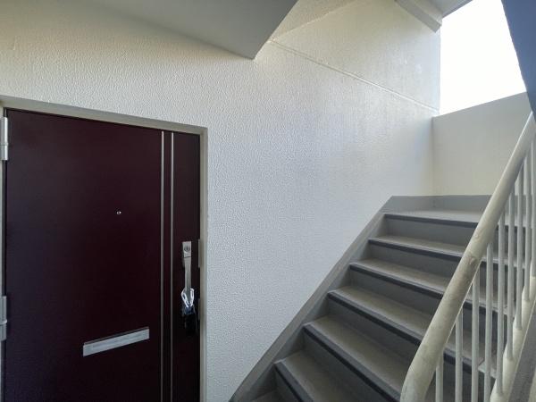 高洲三丁目住宅7号棟(玄関)