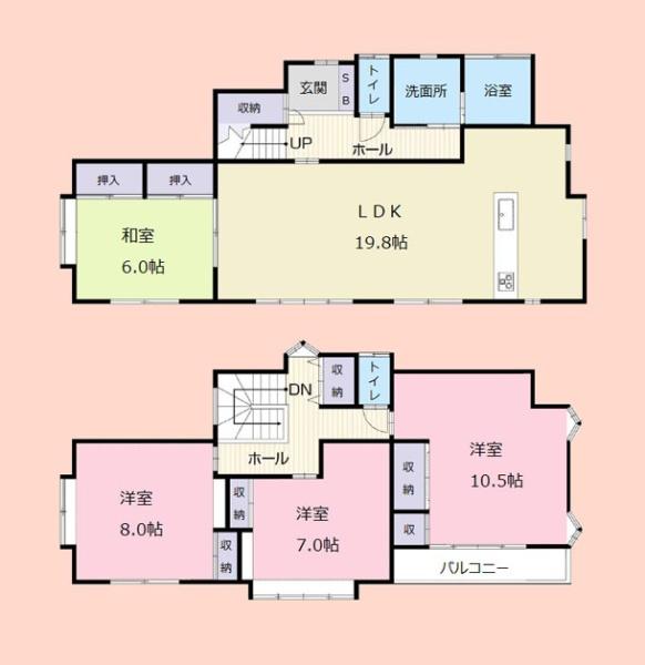 千葉市若葉区千城台北２丁目の中古一戸建て