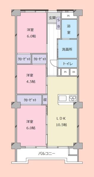 京成サンコーポ勝田台E棟