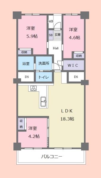 千葉ガーデンタウンB棟