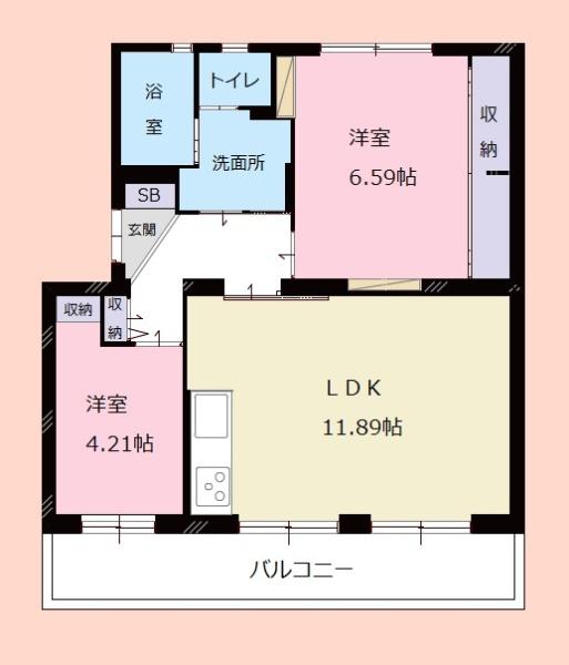 高洲2丁目住宅6-15号棟