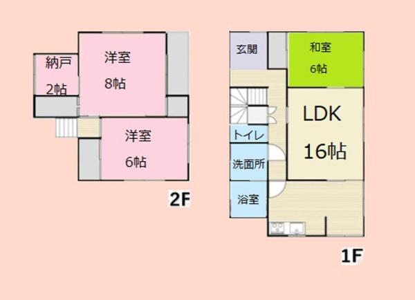 千葉市花見川区朝日ケ丘３丁目の中古一戸建て
