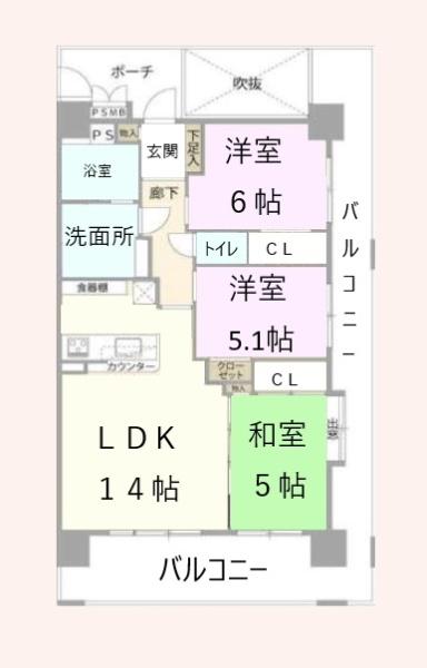 レクセルマンション稲毛