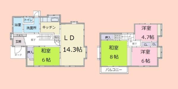 千葉県花見川区犢橋町戸建