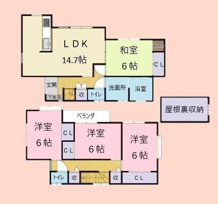 千葉市稲毛区作草部町の中古一戸建