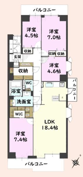 検見川マリンタウン団地３号棟