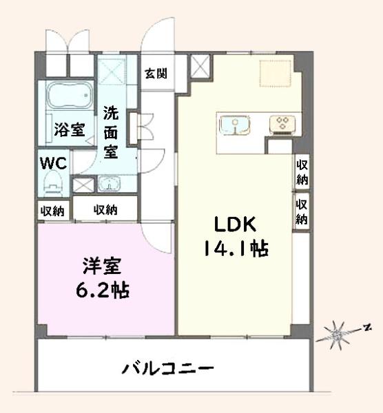 いづみハイツ滝不動5号棟