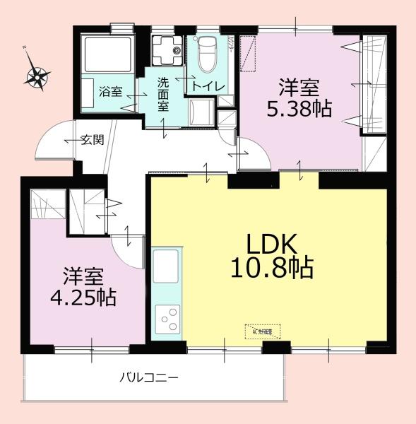 高洲二丁目団地5-4号棟