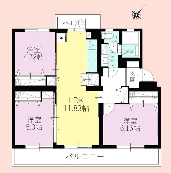 みつわ台団地3丁目13-2号棟