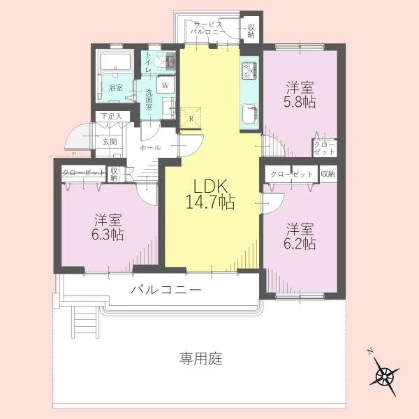 習志野台中央ハイツ壱棟