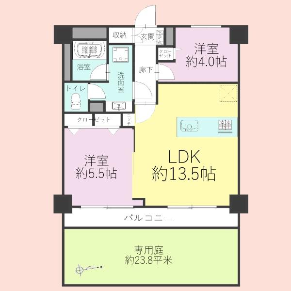 いづみハイツ滝不動5号棟