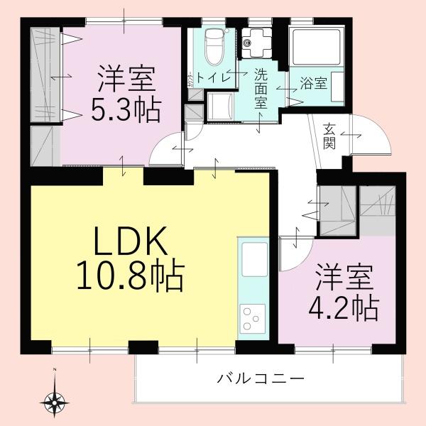 高洲二丁目住宅5-8号棟