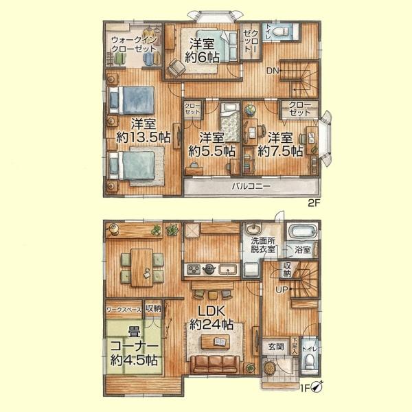 千葉市若葉区千城台南２丁目の中古一戸建て