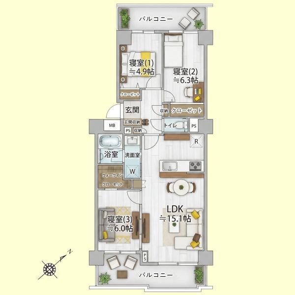 ツインエルシティ千葉1番館
