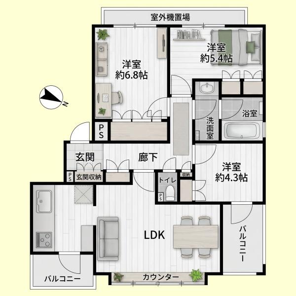 モアステージ稲毛