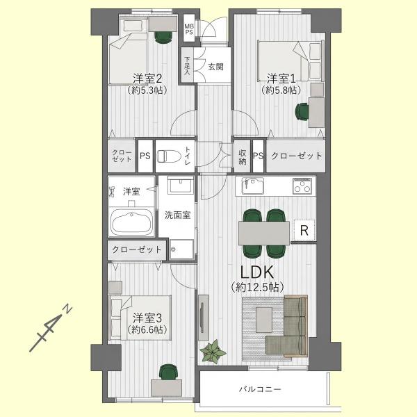 サザンコーポラスA棟
