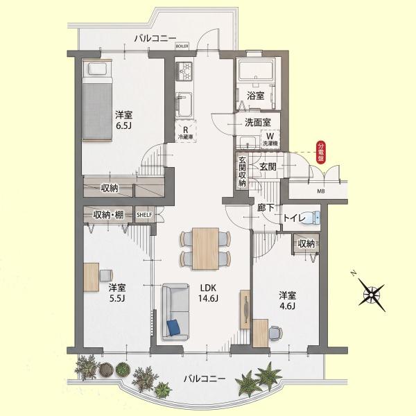 サニーホームズ検見川3号棟