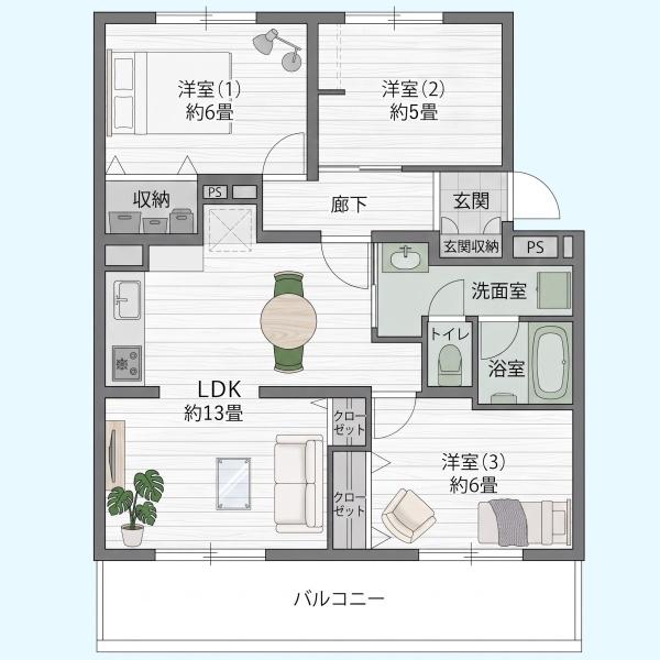 津田沼ローヤルコーポＢ棟