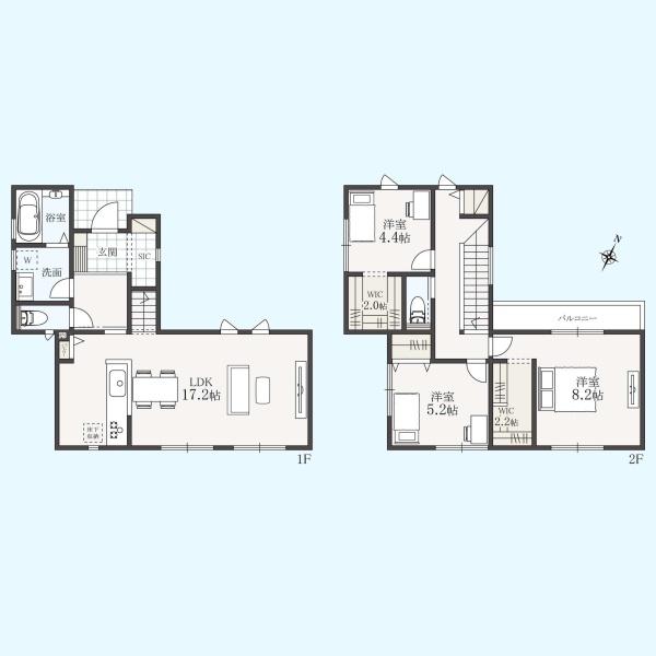 千葉市若葉区加曽利町の新築一戸建