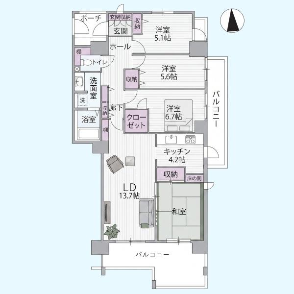 アバンドーネ五番街3号棟