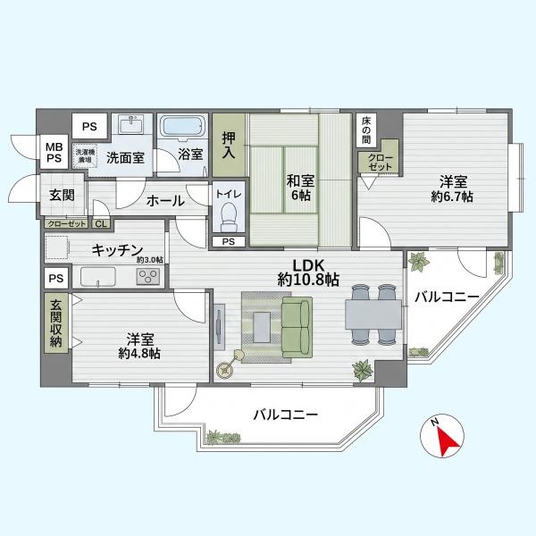 コスモ津田沼ティエラ