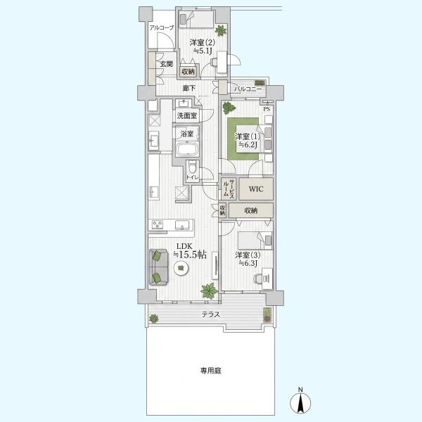 稲毛スカイタウン１号館B棟