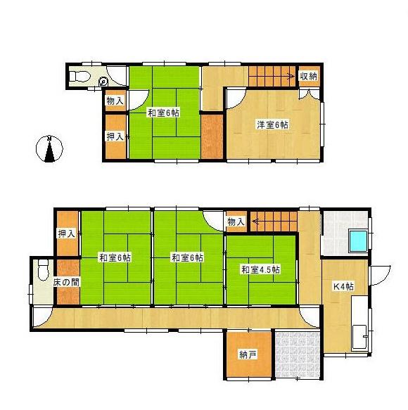 佐野市若松町　中古住宅