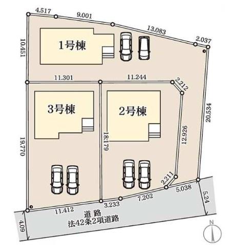 佐野市富岡町　1号棟