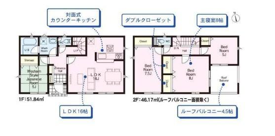 佐野市高萩町　第6　3号棟