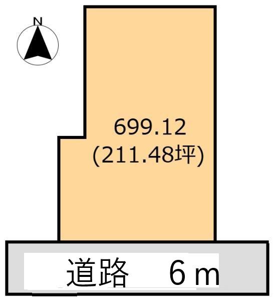 佐野市下羽田町　売地
