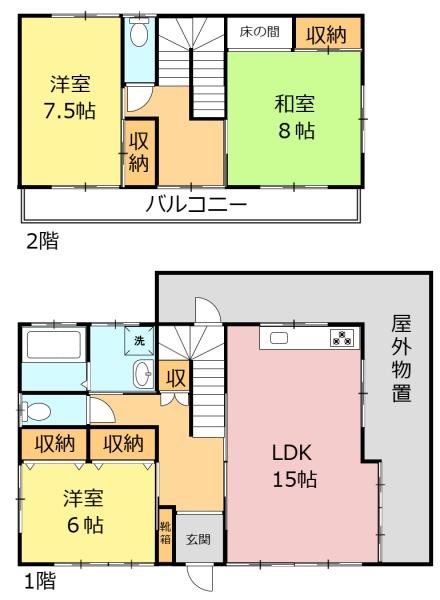 佐野市堀米町の中古一戸建て