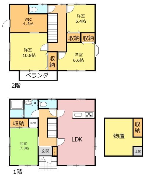 佐野市小中町の中古一戸建て