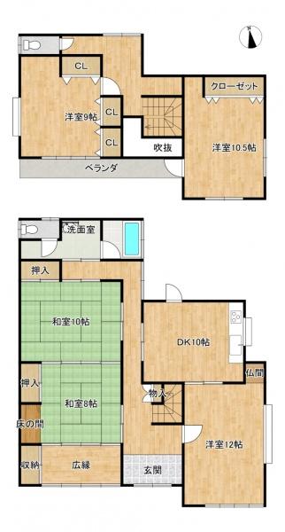 佐野市戸奈良町　中古住宅