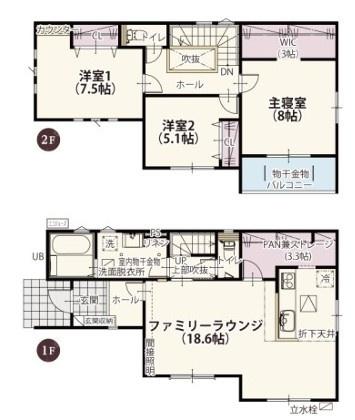 クライン佐野市浅沼町第2期　1号棟